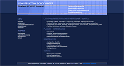 Desktop Screenshot of konstruktion-schochinger.de