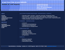 Tablet Screenshot of konstruktion-schochinger.de